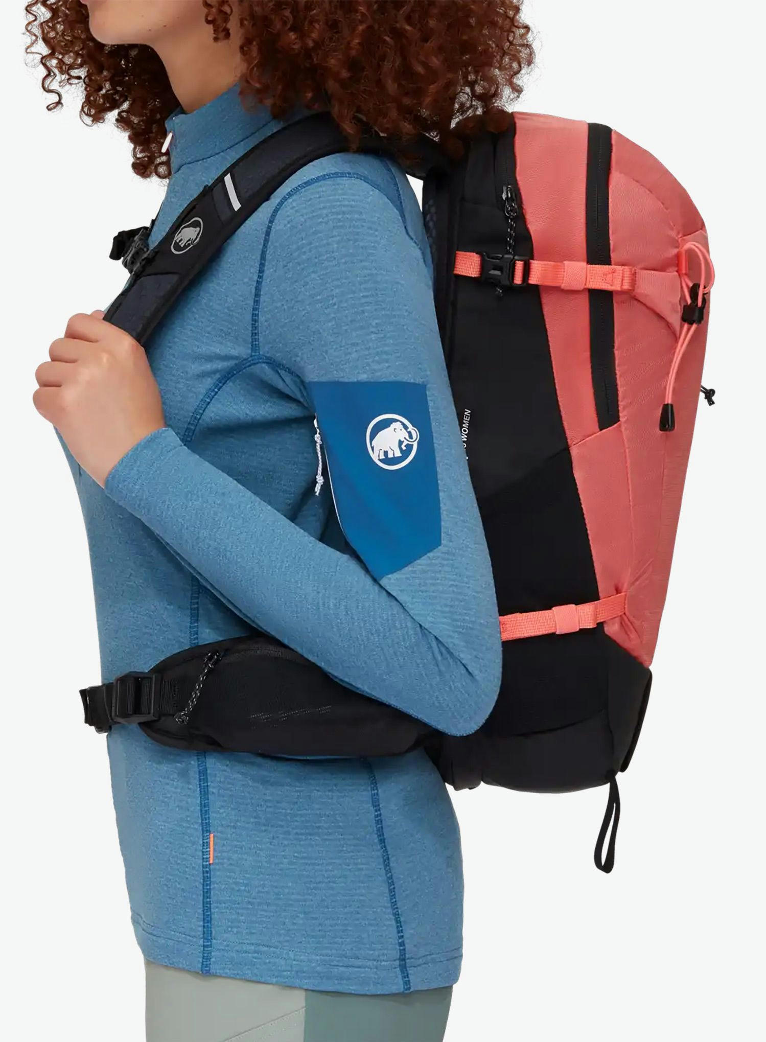 Рюкзак Mammut Lithium Women 15L лососево-черный (2530-03132 / 7619876255167) фото 5