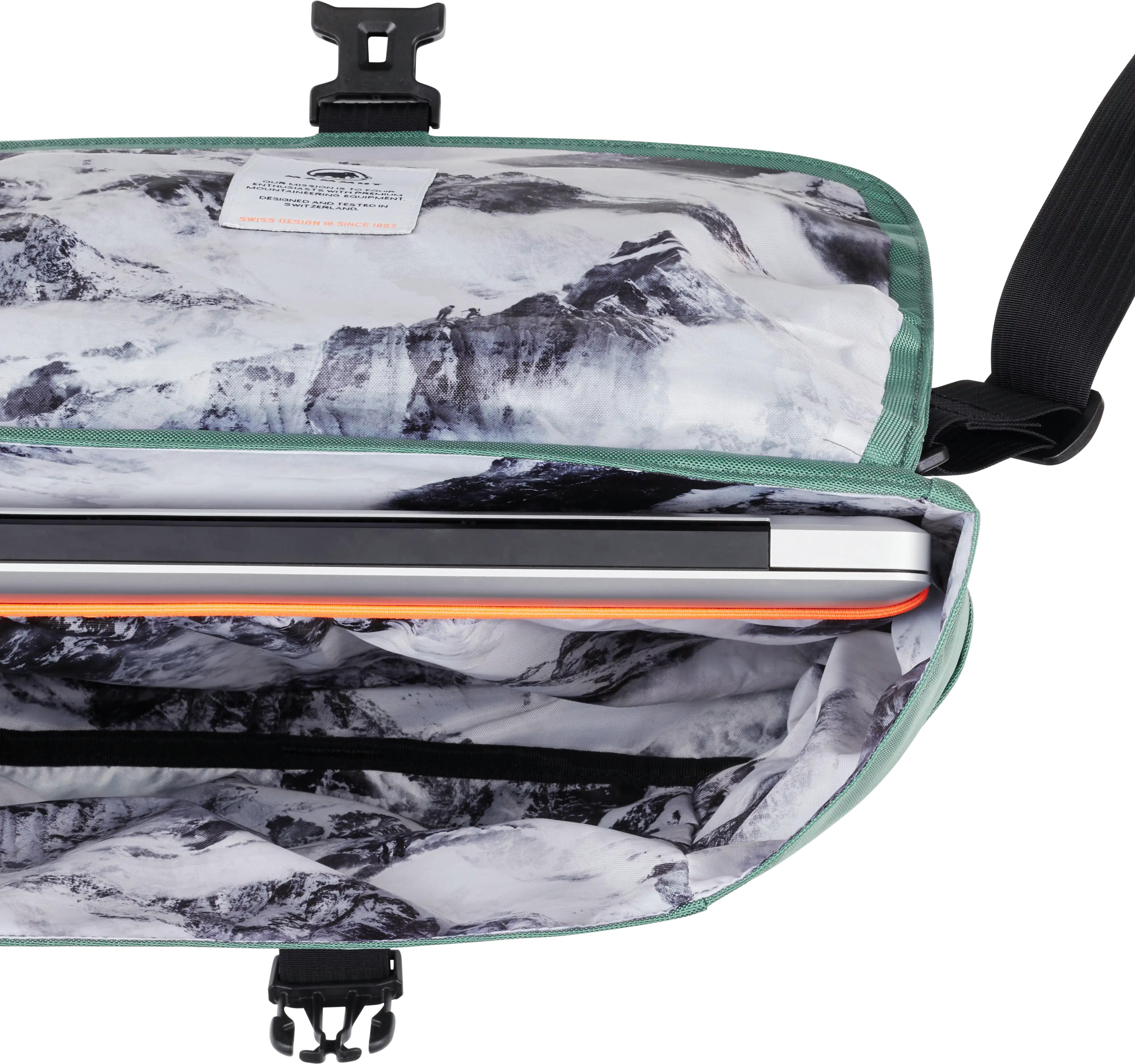 Рюкзак Mammut Xeron Messenger 14L темный нефрит (2810-00170 / 7619876255341) фото 3