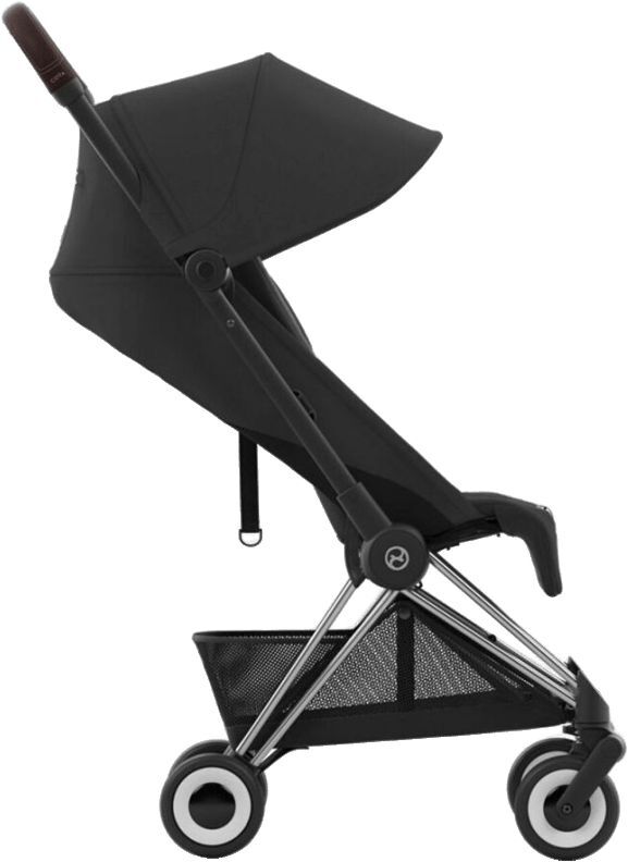 Коляска CYBEX Coya Chrome Dark Brown Sepia Black черная (522004385) фото 4