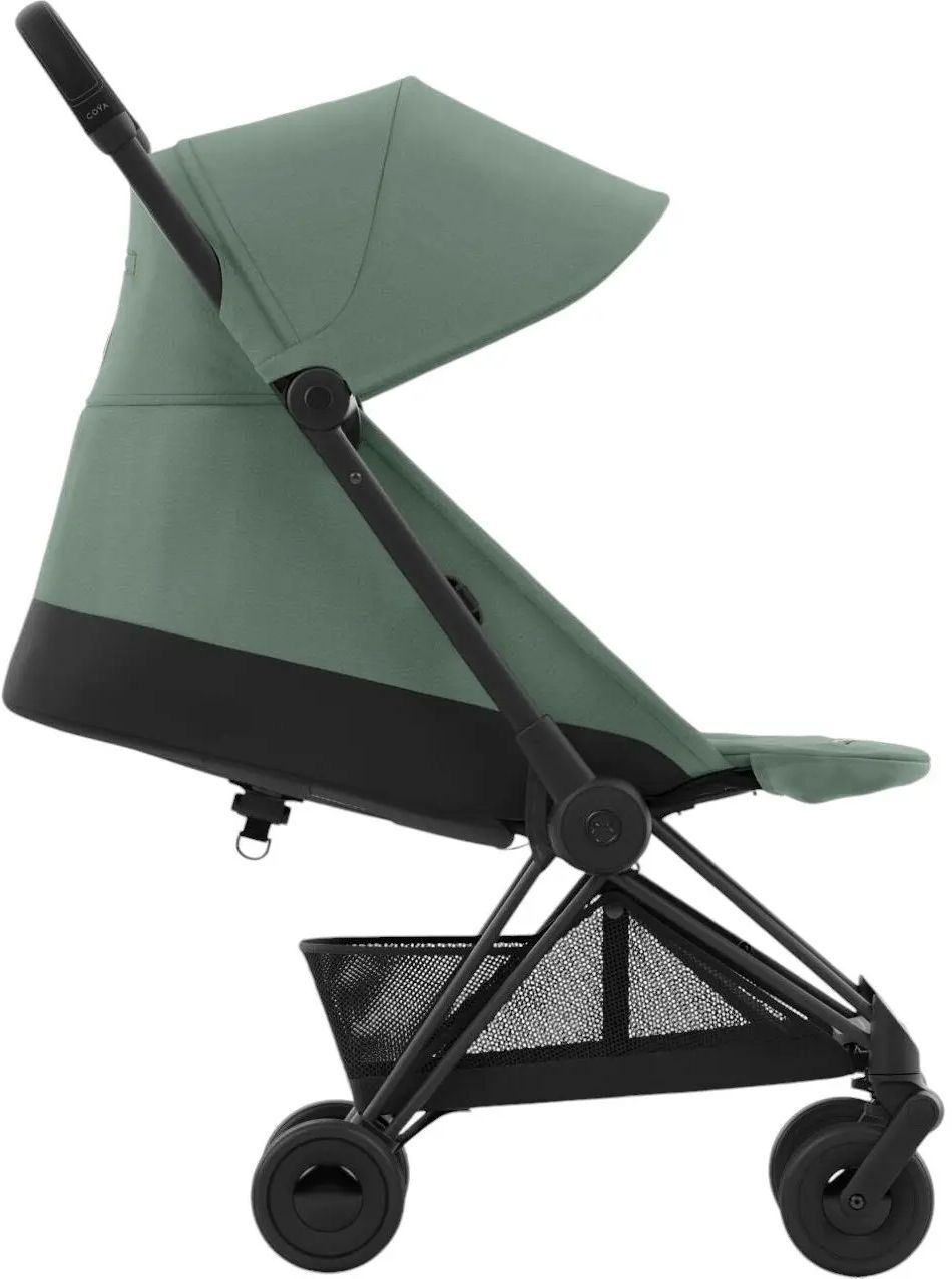 Коляска CYBEX Coya Matt Black / Leaf Green (522004355) фото 6