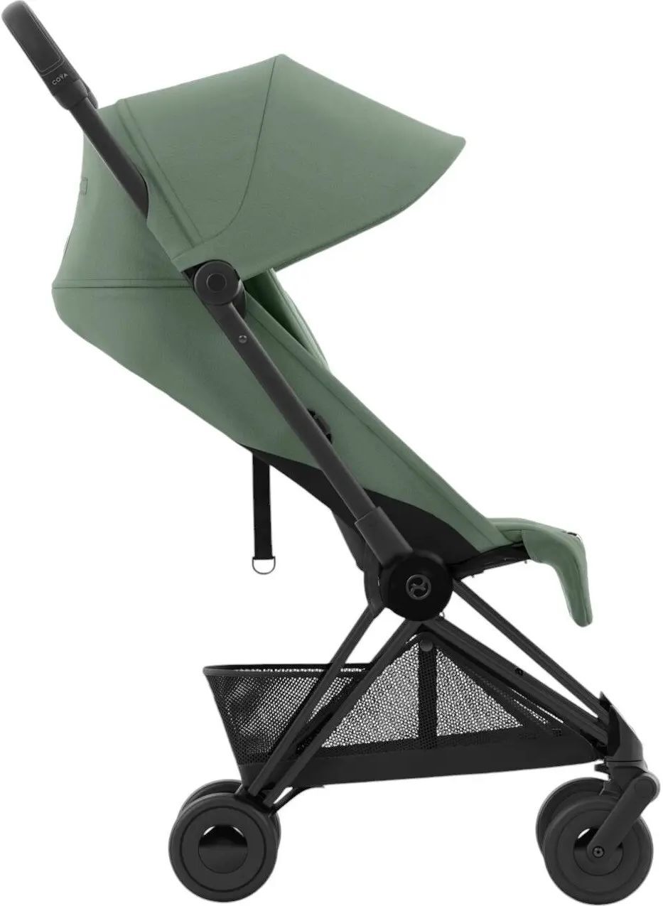 Коляска CYBEX Coya Matt Black / Leaf Green (522004355) фото 4