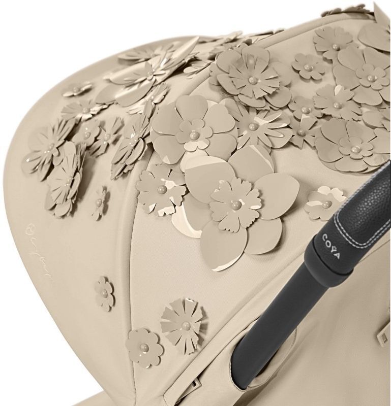 Коляска CYBEX Coya Simply Flowers бежевая (522003151) фото