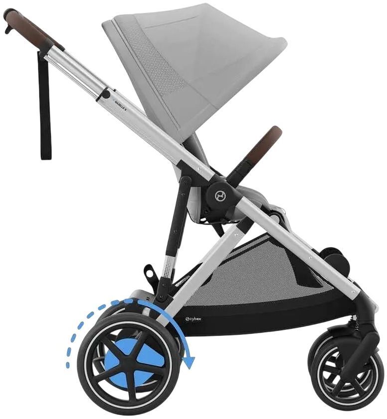 Коляска CYBEX eGazelle S SLV каменно-серая (524000523) фото 3