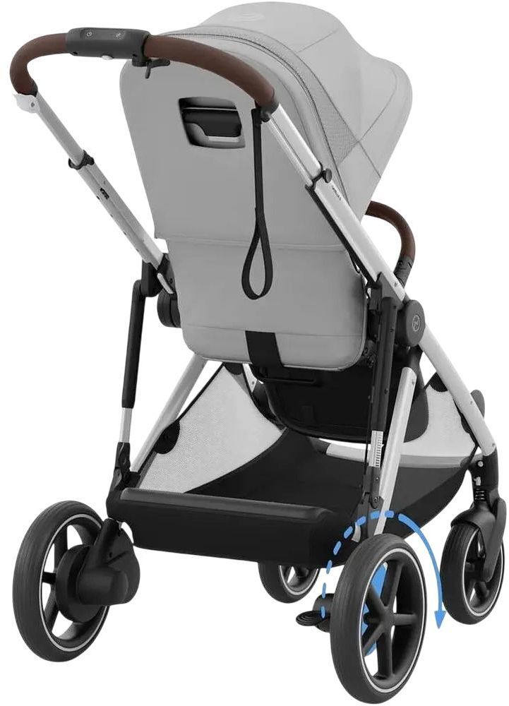 Коляска CYBEX eGazelle S SLV каменно-серая (524000523) фото 2