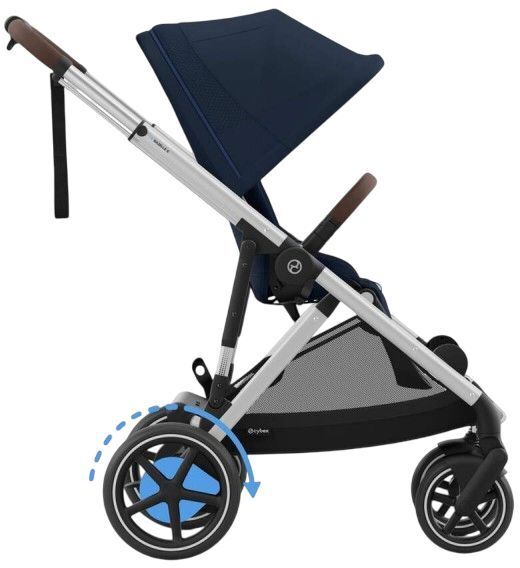 Коляска CYBEX eGazelle S SLV океанически-синяя (524000529) фото 3