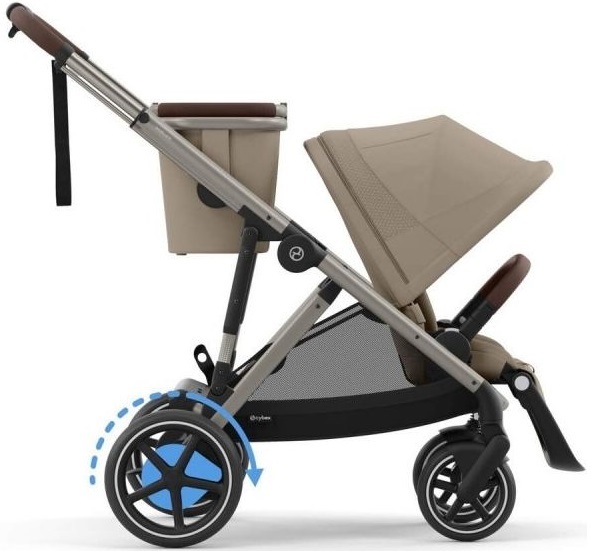 Коляска CYBEX eGazelle S TPE миндально бежевая (524000547) фото 4