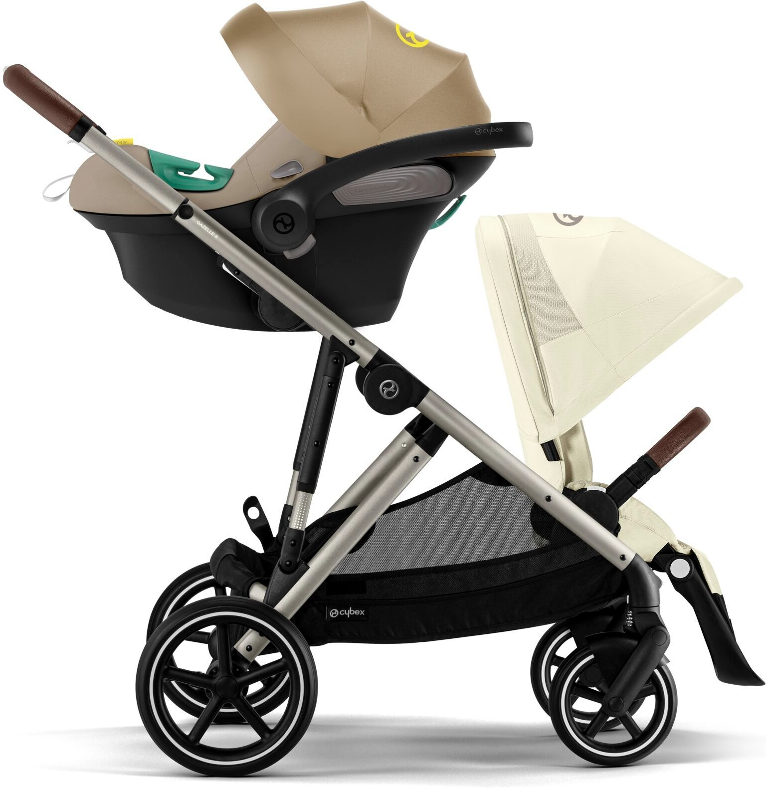 Коляска CYBEX Gazelle S TPE бежевая (522002713) фото 8