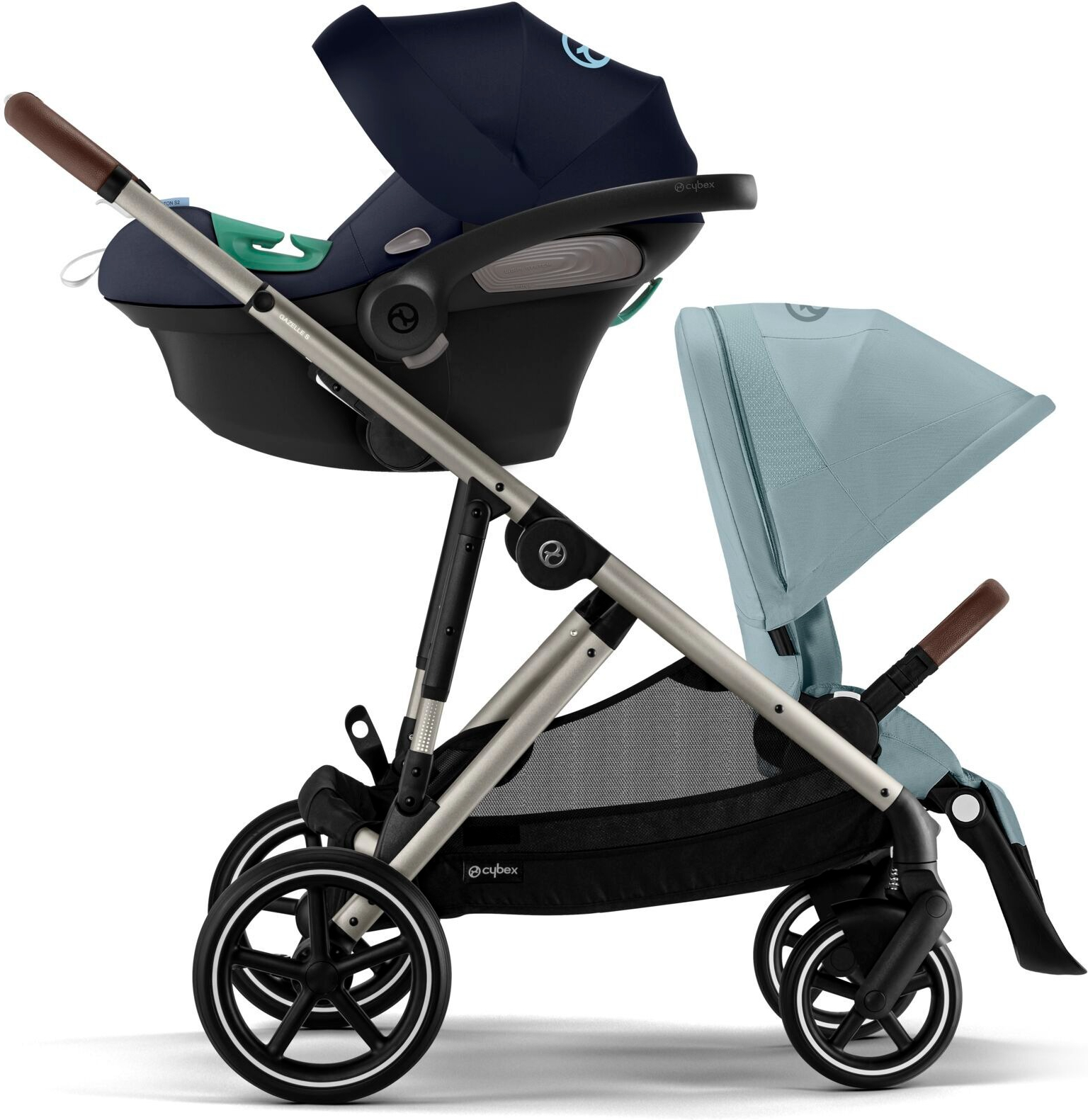 Коляска CYBEX Gazelle S TPE небесно-голубая (522002709) фото 8