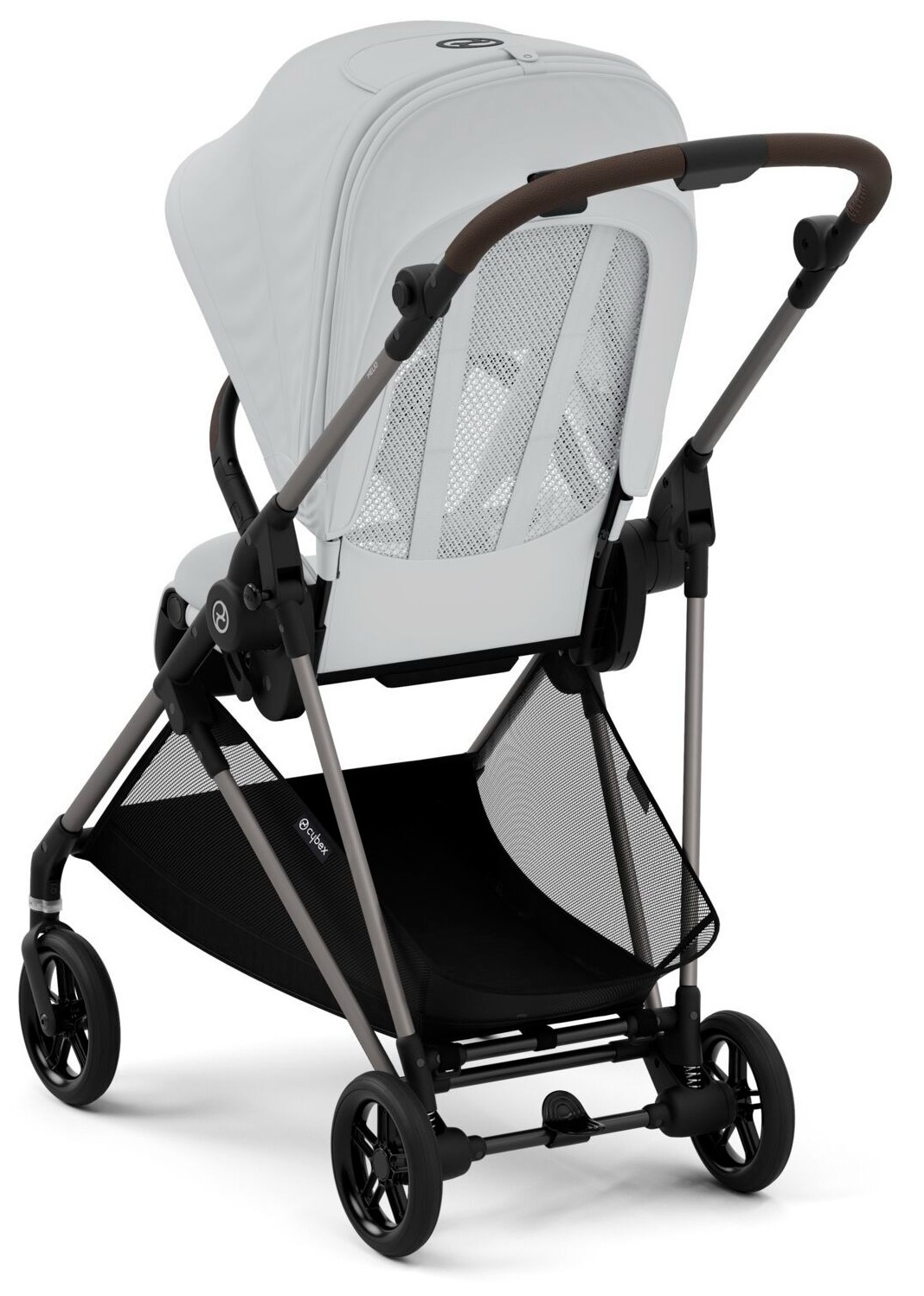 Коляска CYBEX Melio с бампером серая (524000043) фото 3