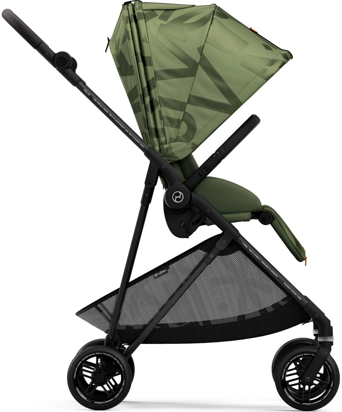 Коляска CYBEX Melio с оливковым бампером (522002635) фото 4