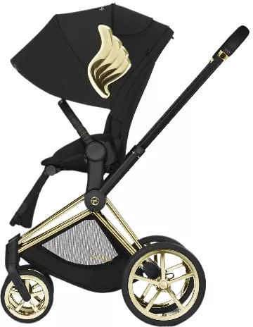 Коляска CYBEX Priam JS Wings чорна (519001979)фото4