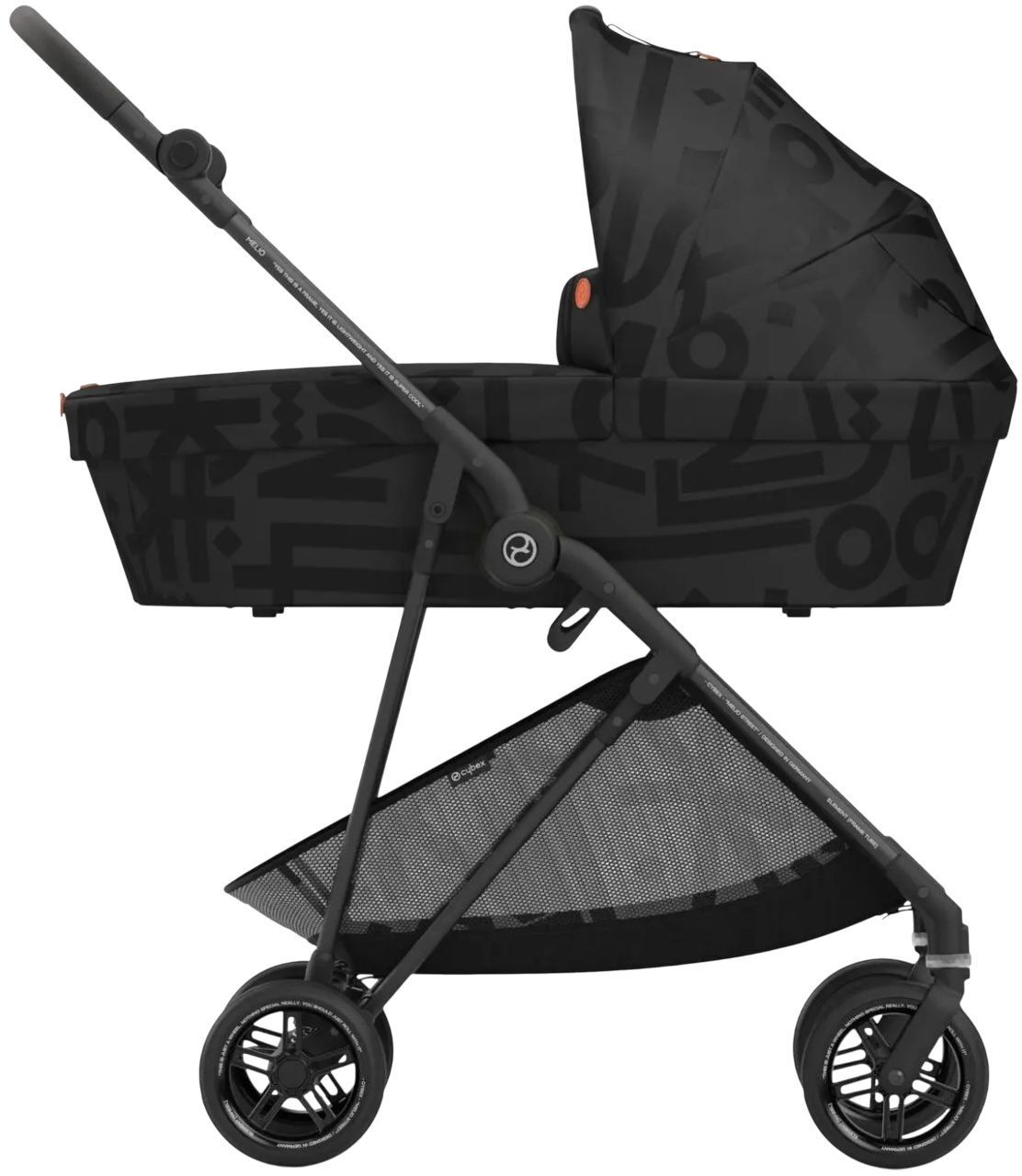 Люлька CYBEX Melio черная (522002667) фото 4