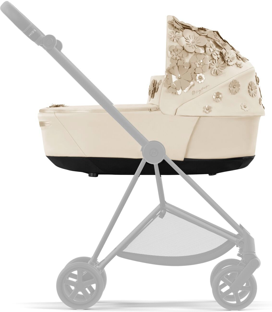 Люлька CYBEX Mios Lux Simply Flowers бежевая (522000795) фото 3