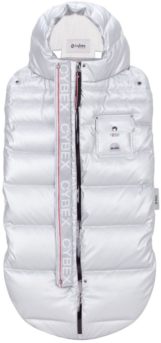Зимний конверт для колясок CYBEX Platinum Arctic Silver (521000827) фото