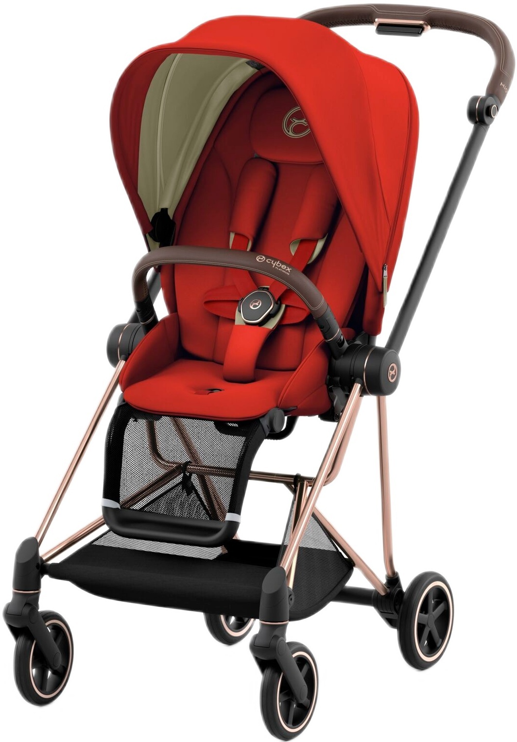 Чехол тканевый CYBEX Mios Autumn для прогулочного блока красный (521002555) фото 2