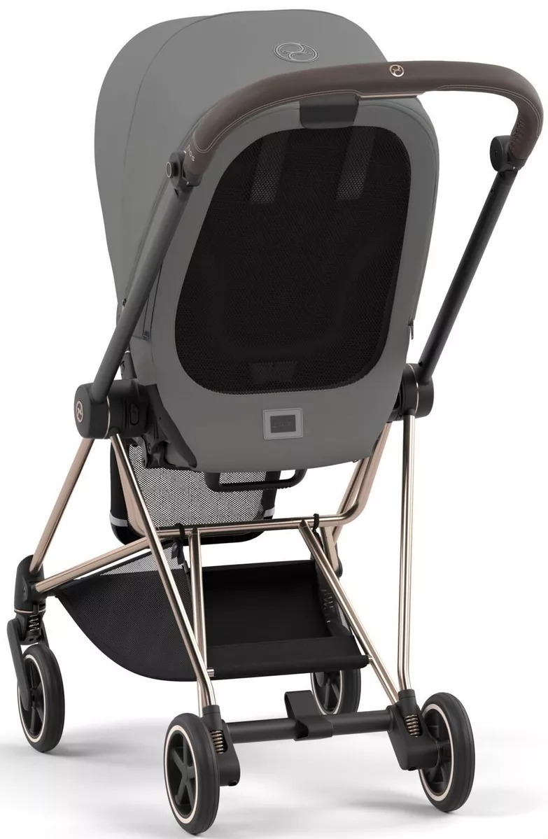 Чехол тканевый CYBEX Mios Pearl для прогулочного блока серый (521003781) фото 5