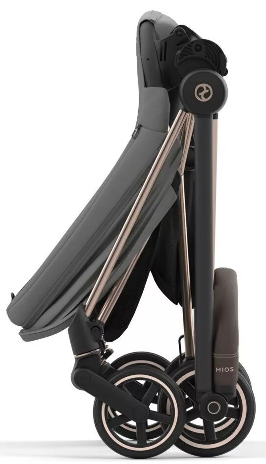 Чехол тканевый CYBEX Mios Pearl для прогулочного блока серый (521003781) фото 7