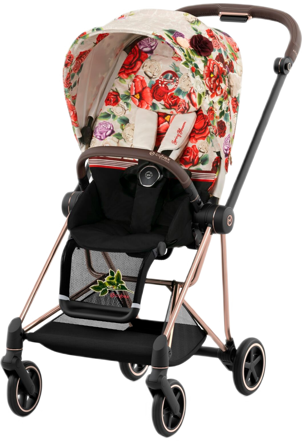Чехол тканевый CYBEX Mios Spring Blossom для прогулочного блока светлый (521002859) фото 2