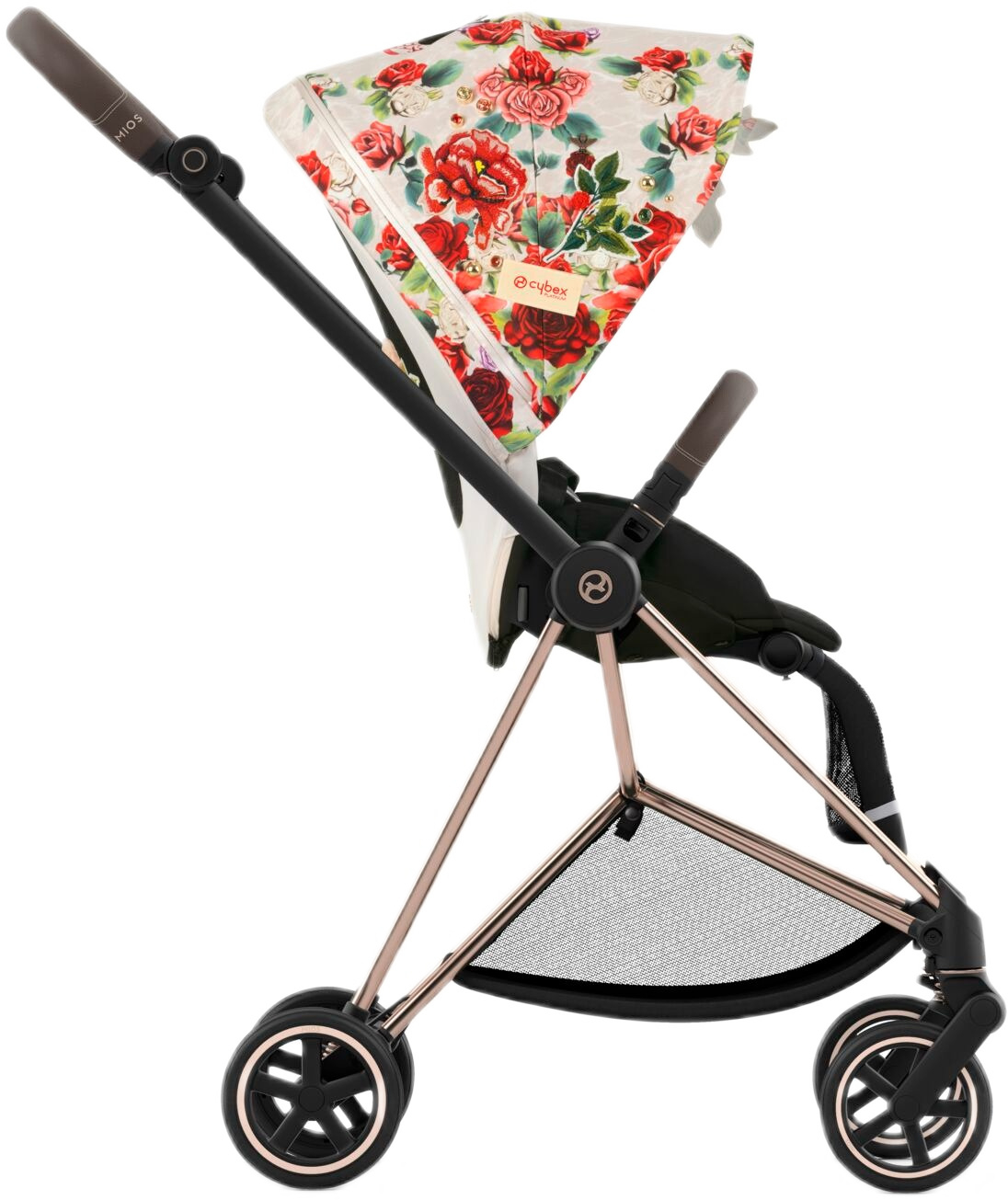 Чехол тканевый CYBEX Mios Spring Blossom для прогулочного блока светлый (521002859) фото 3