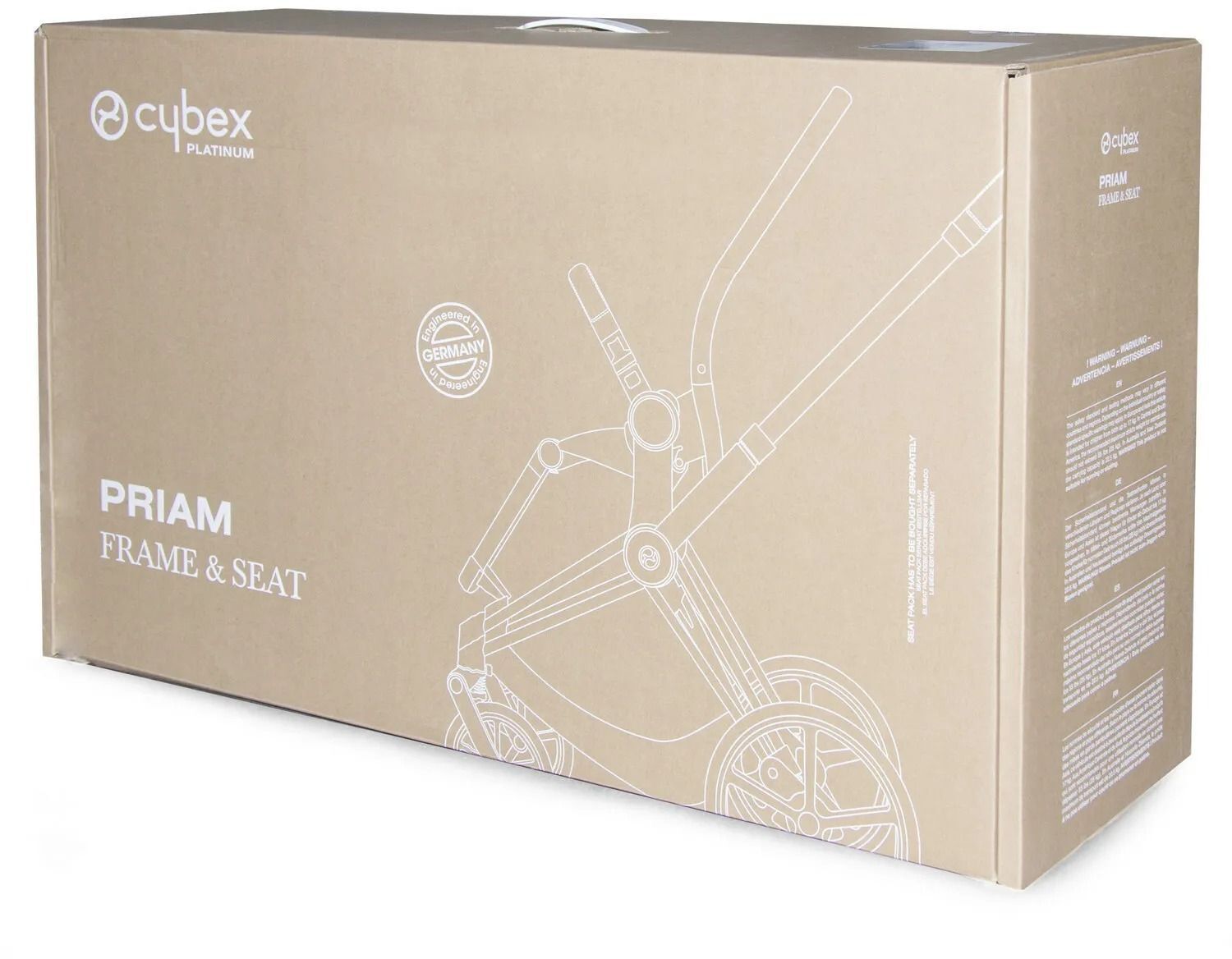 Шасси и каркас CYBEX ePriam матовый черный (521002365) фото 9