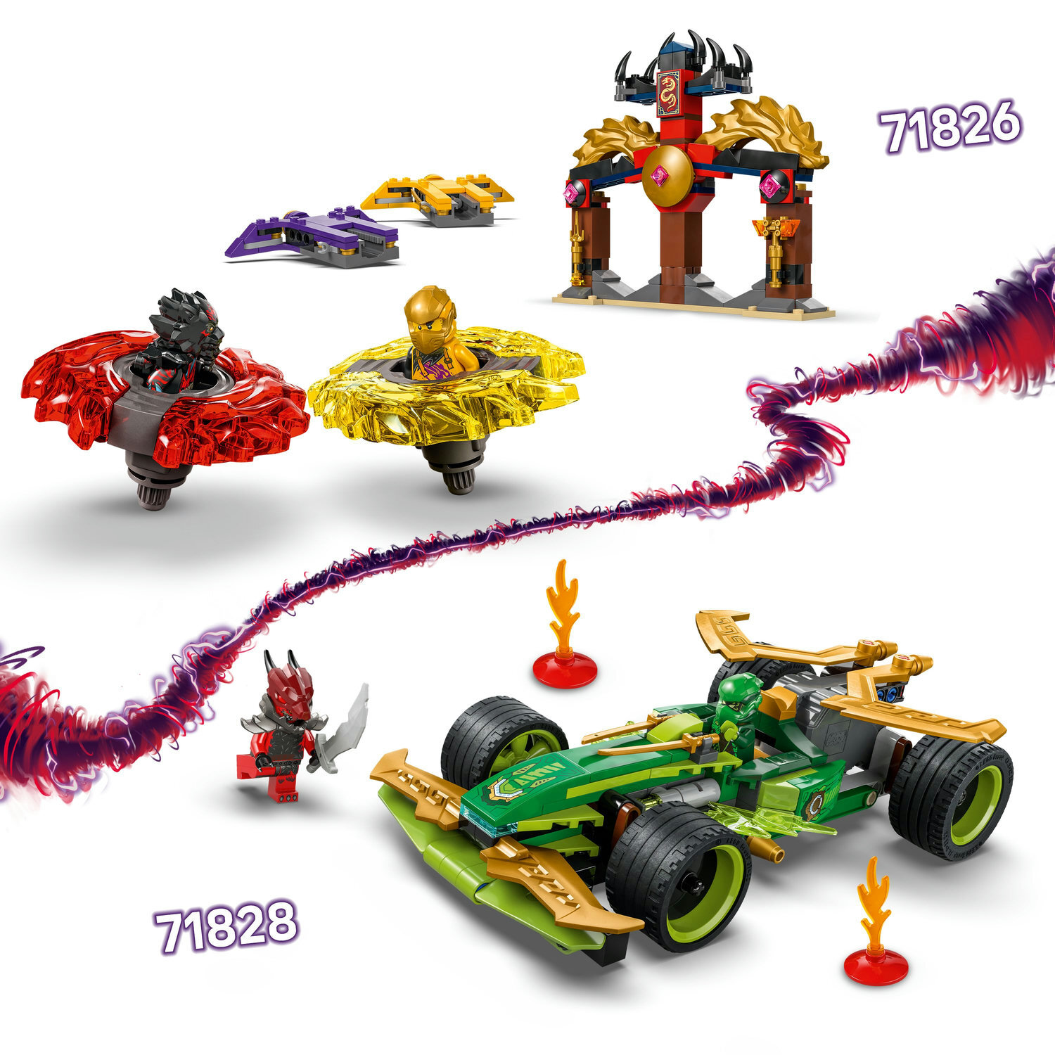 LEGO 71841 Ninjago Село драконьей бури фото 9