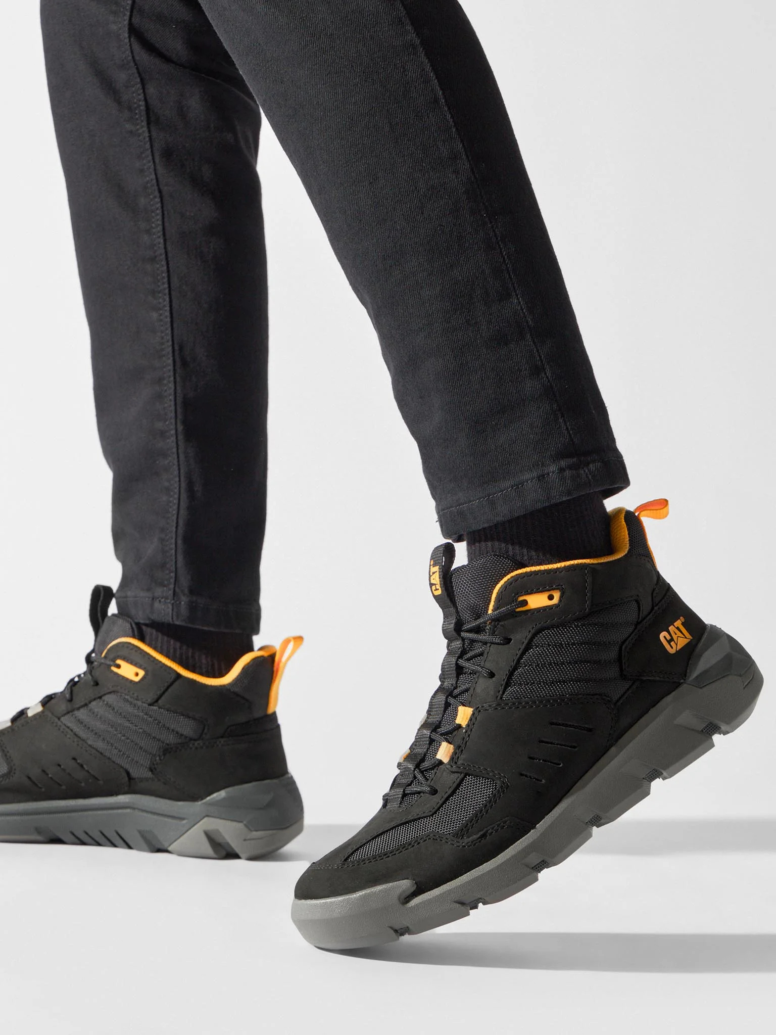 Ботинки мужские Caterpillar (CAT) Crail Sport Mid P725600 40 черные фото 7