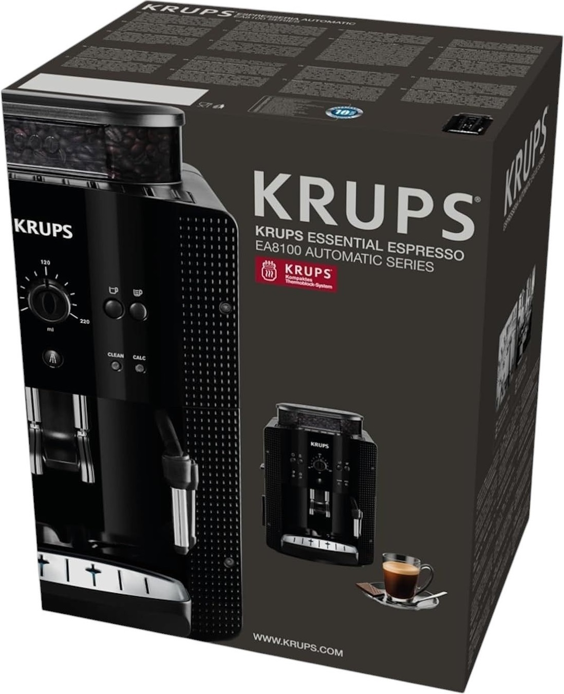 Кавомашина Krups Essential Espresso EA810870фото5