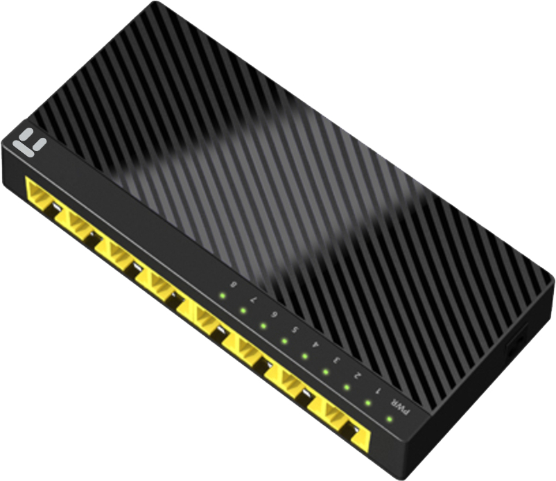 Коммутатор Netis ST3108GC 8xGE, неуправляемый фото 2