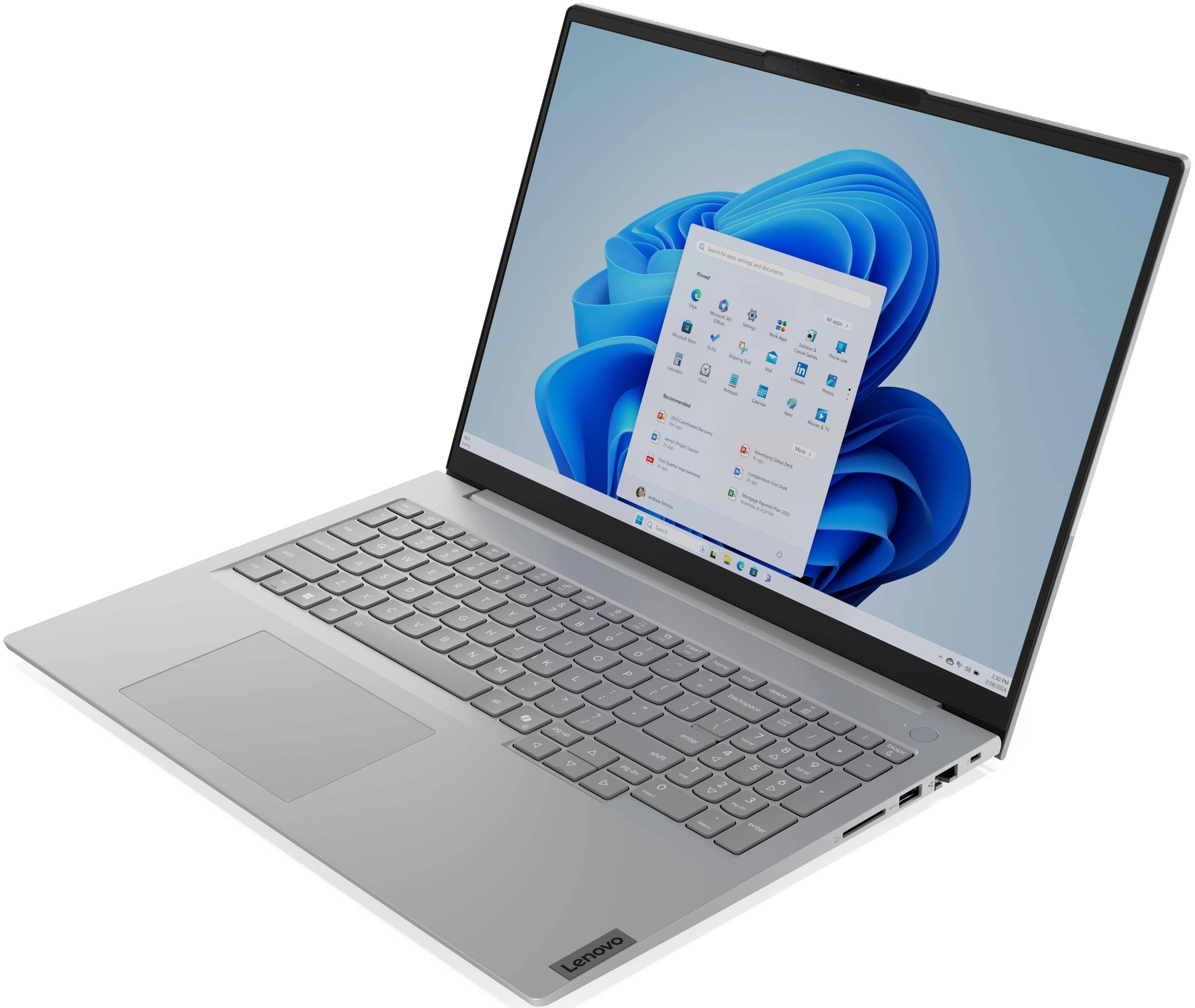 Ноутбук LENOVO ThinkBook 16-G8 (21SH00ALRA) фото 3