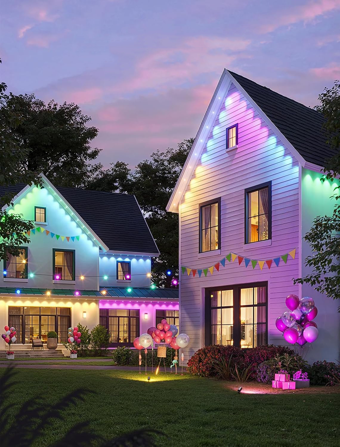 Лента светодиодная умная Govee H705 Permanent Outdoor Lights 2, 30м, IP65, белый (H705E311) фото 4