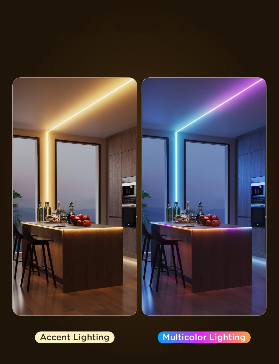 Лента светодиодная умная Govee H61E5 COB Strip Light Pro, 3м, білий (H61E53D1) фото 5