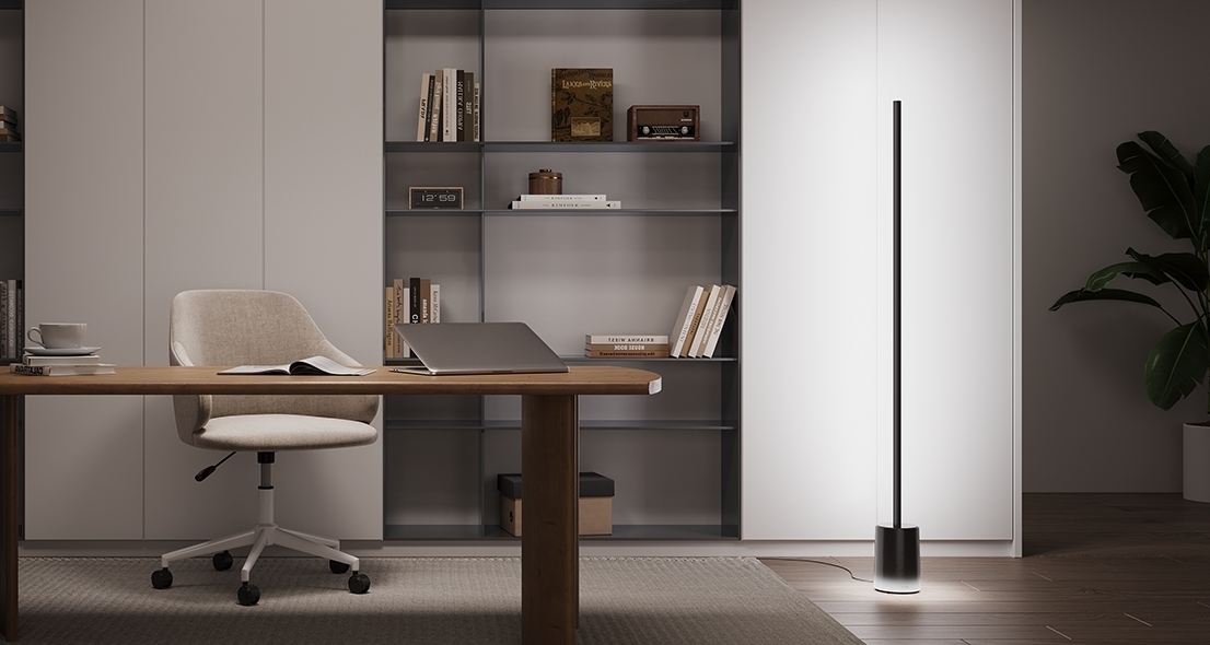 Торшер умный Govee H607C Floor Lamp 2, 1725Lm, RGBICWW, WI-FI/Bluetooth, черный (H607C311) фото 7
