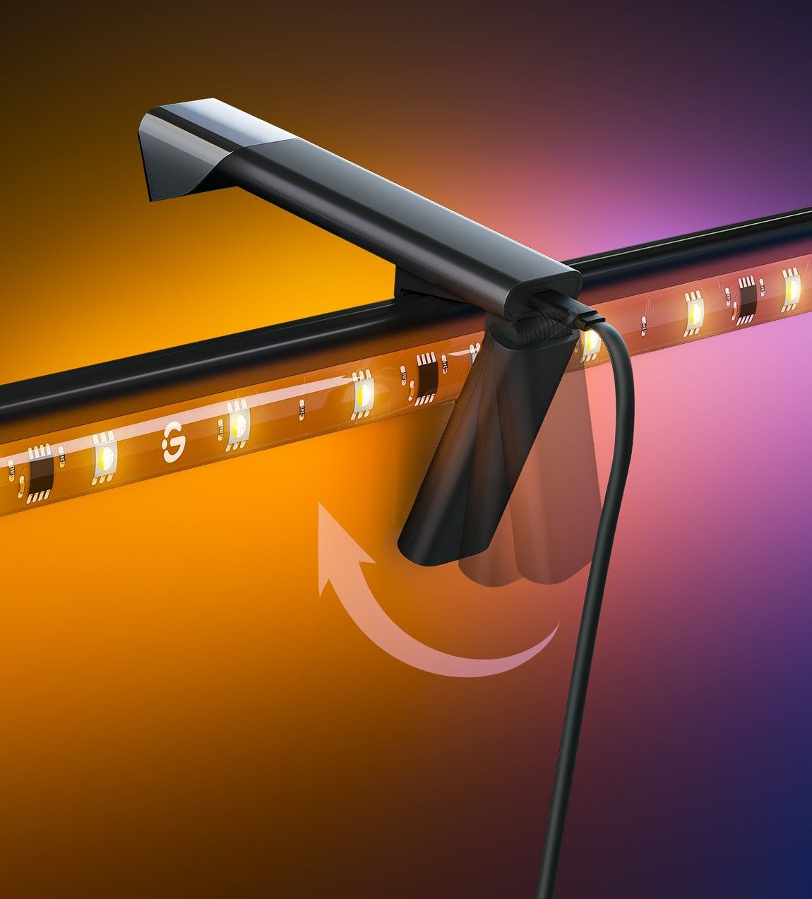 Набор подсветки Govee H6097 Backlight 3 Lite 40-50', RGBICW, WI-FI/Bluetooth, черный (H60973D1) фото 5