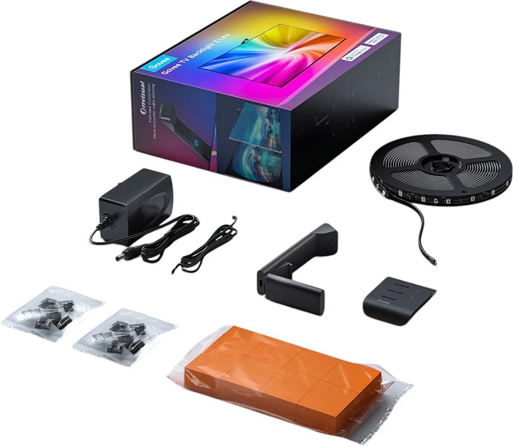 Набор подсветки Govee H6097 Backlight 3 Lite 40-50', RGBICW, WI-FI/Bluetooth, черный (H60973D1) фото 2
