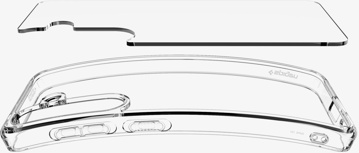 Чохол Spigen для Samsung Galaxy S25, Ultra Hybrid, Crystal Clear (ACS09006)фото10