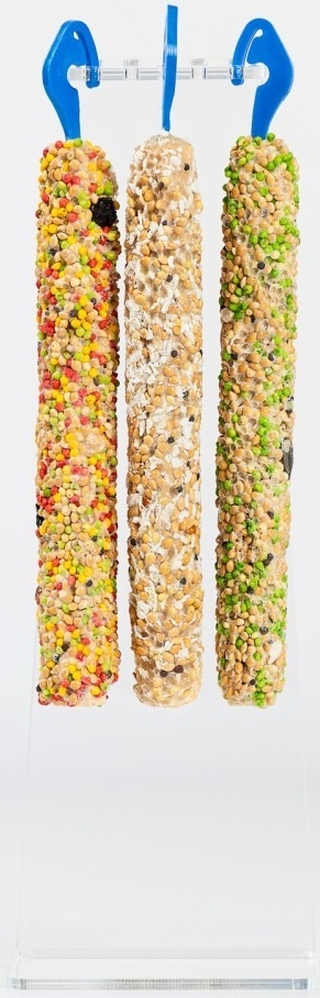 Лакомство для волнистых попугаев Природа Колосок Коктейль сафлор лесная ягода кокос 90г фото 