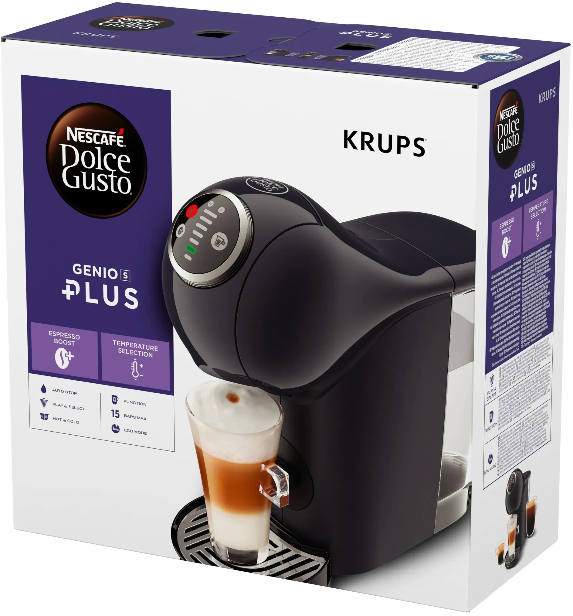 Кофеварка Krups капсульная Dolce Gusto Genio S Plus KP340B10 фото 9