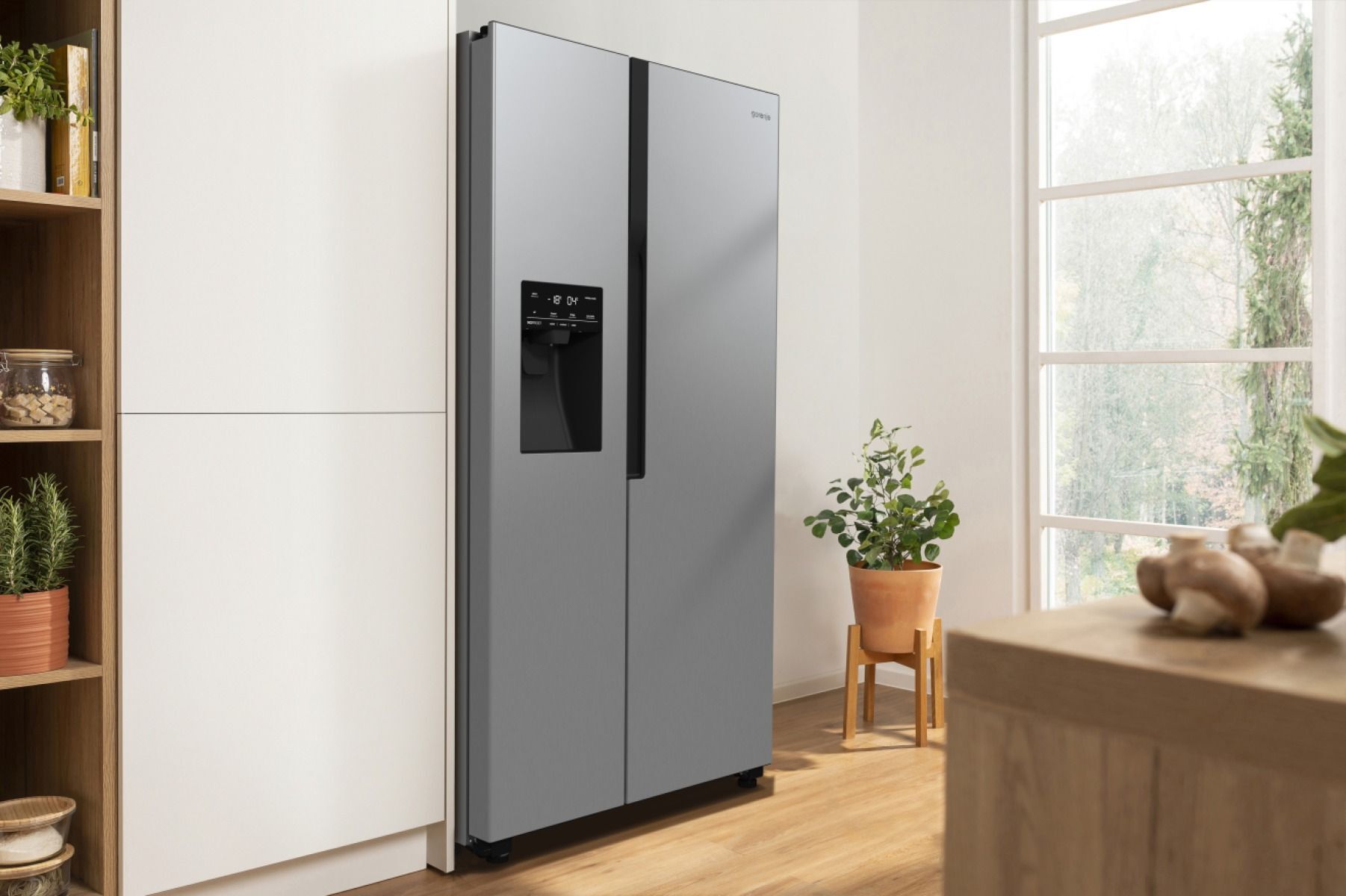 Холодильник Gorenje SBS NRR9185ESXL фото 