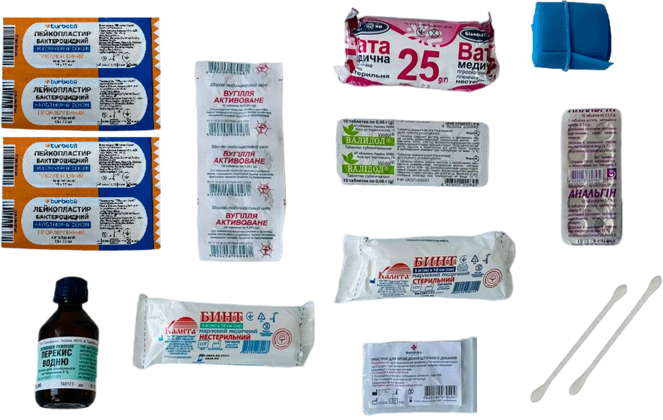 Аптечка медична універсальна Poputchik згідно ТУ (02-022-М)фото
