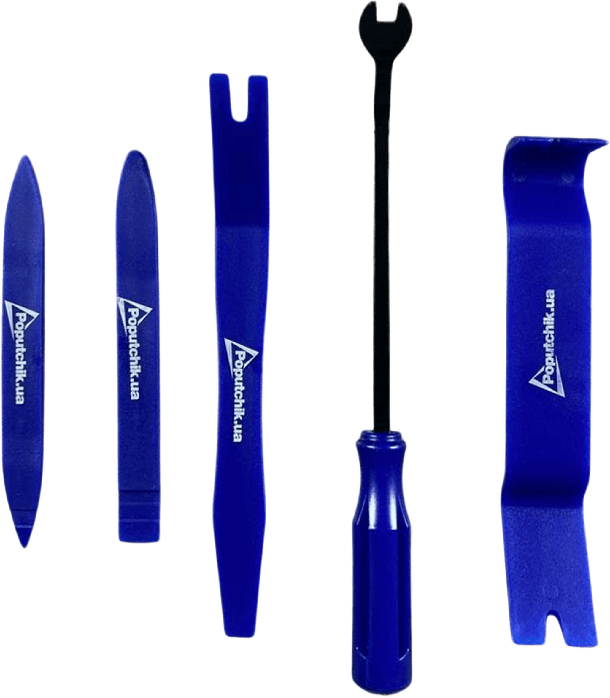 Комплект Poputchik инструменты для снятия обшивки + автомобильные клипсы 100шт (24-144/CG100) фото 3