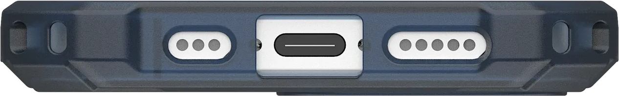 Чехол UAG для iPhone 16e (4th Gen, 2025), Essential Armor MagSafe, Cloud Blue (114496114151) фото 