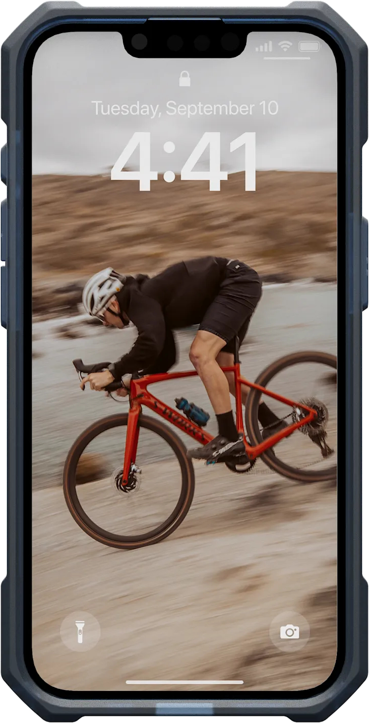 Чехол UAG для iPhone 16e (4th Gen, 2025), Essential Armor MagSafe, Cloud Blue (114496114151) фото 