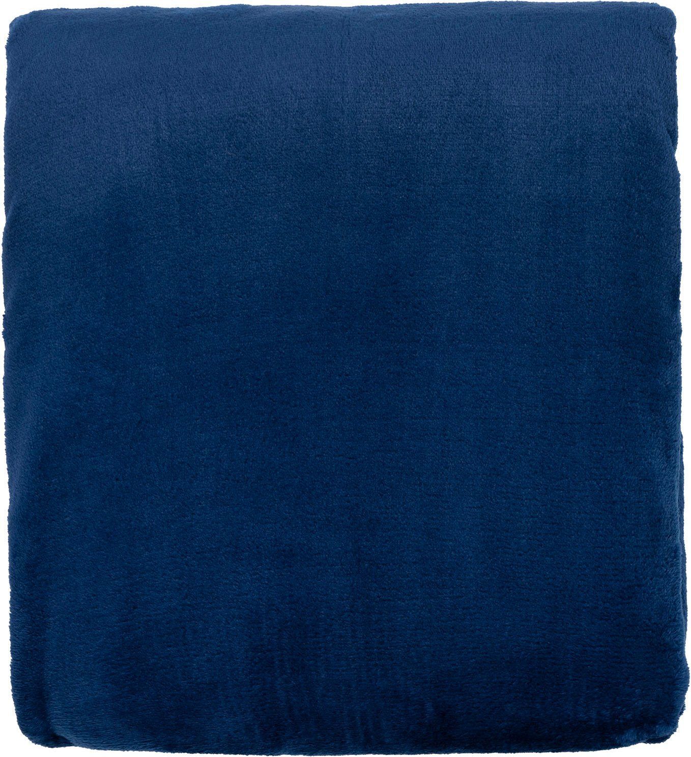 Набір пледів Flannel 160х200см геометрія, синій (ART0104PB_ART0211SB)фото