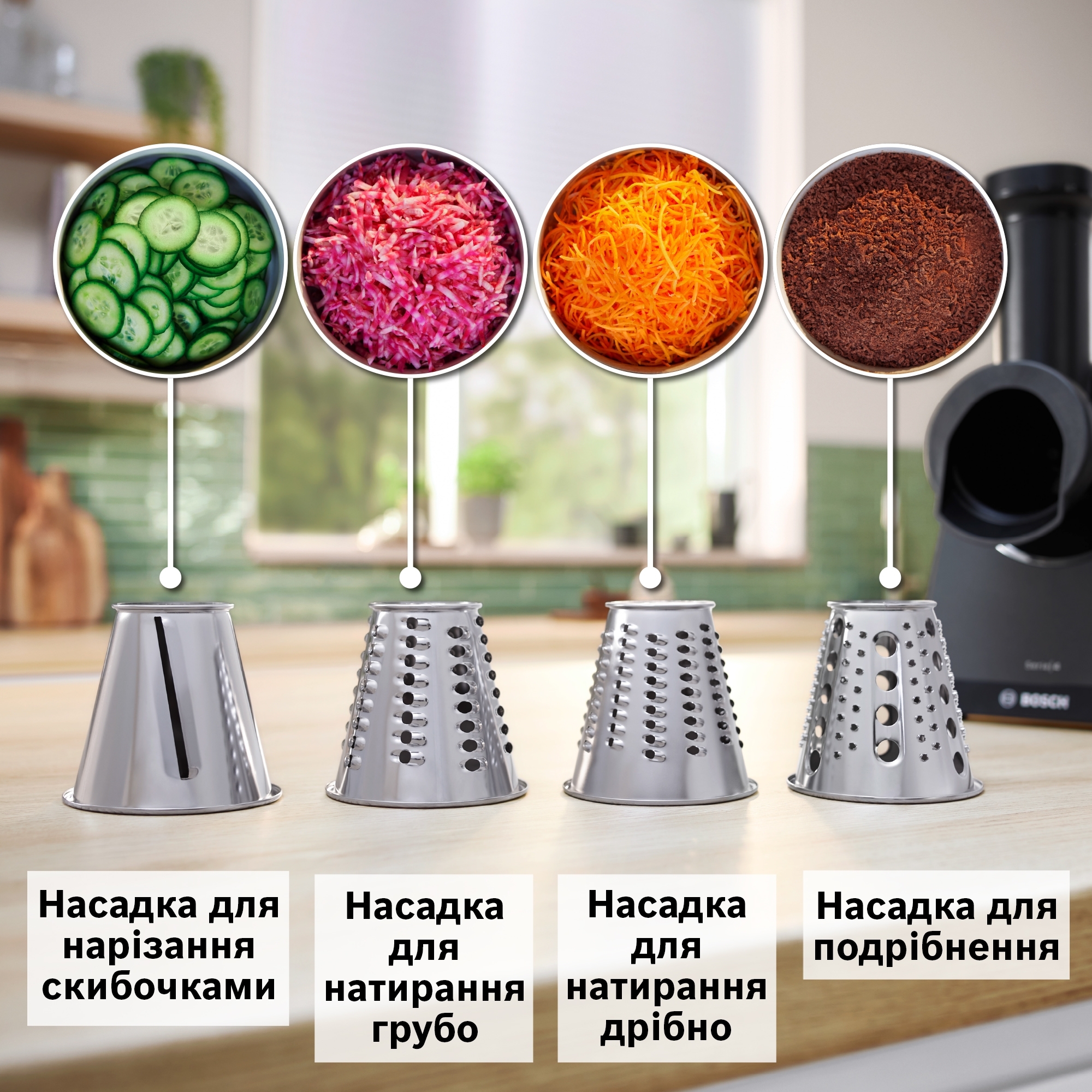 Мясорубка Bosch MFWS660B фото 11