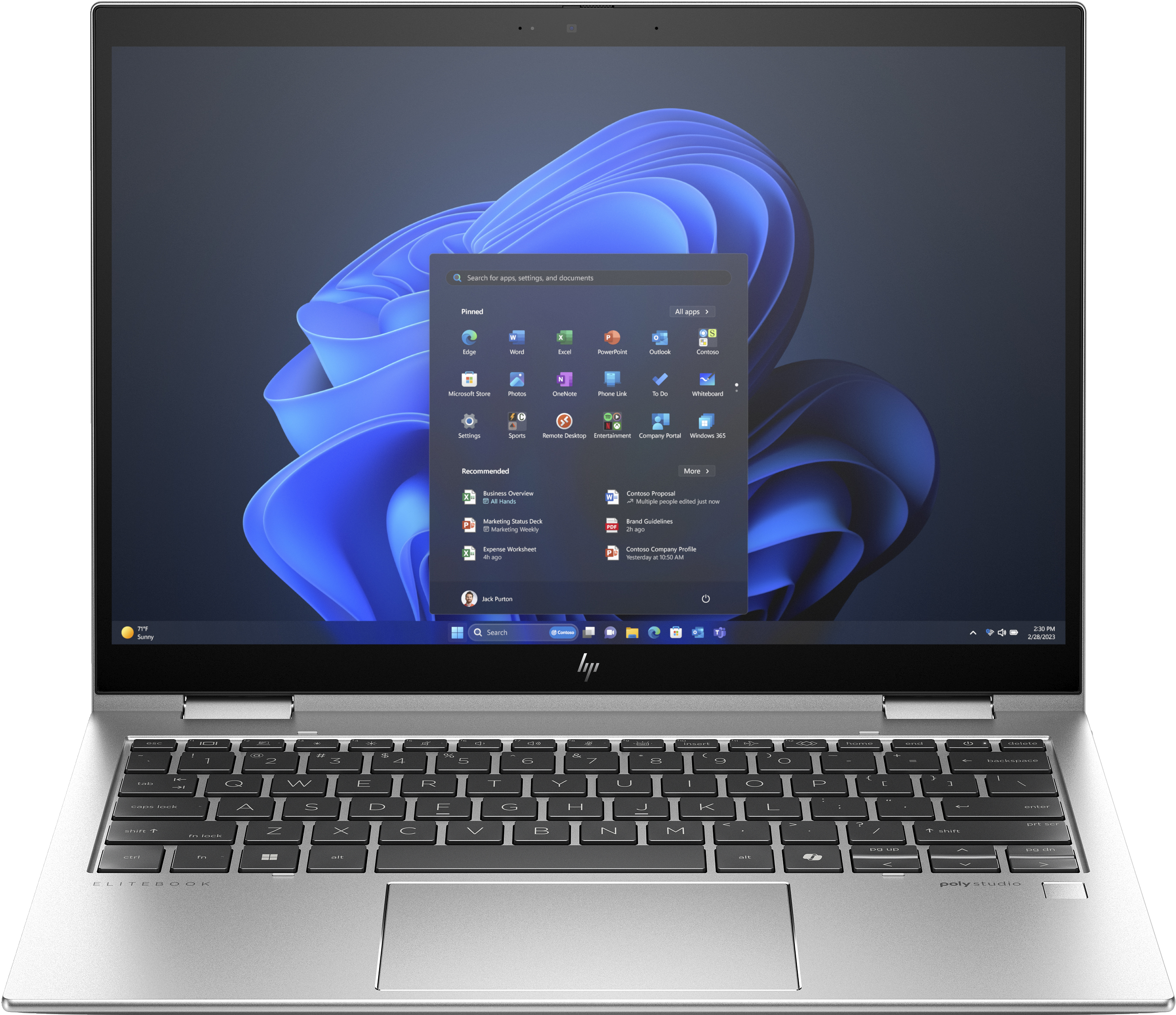 Ноутбук HP EliteBook x360 830-G11 (8A4U9EA) фото 4