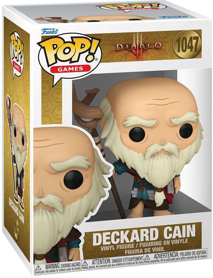 Колекційна фігурка Funko POP Games: Diablo 3 - Deckard Cain (889698854498)фото2