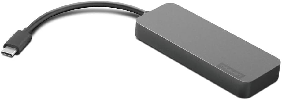 USB-хаб Lenovo USB-C to 4 Port USB-A (4X90X21427) фото 2