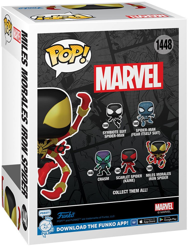 Коллекционная фигурка Funko POP Marvel: Spider-Man Comics - Miles Is W/Chase (889698837538) фото 3