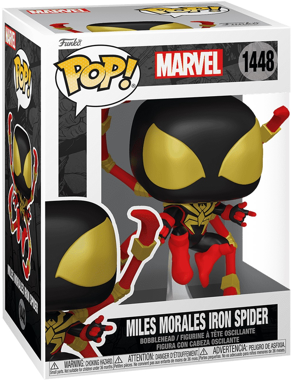 Коллекционная фигурка Funko POP Marvel: Spider-Man Comics - Miles Is W/Chase (889698837538) фото 2