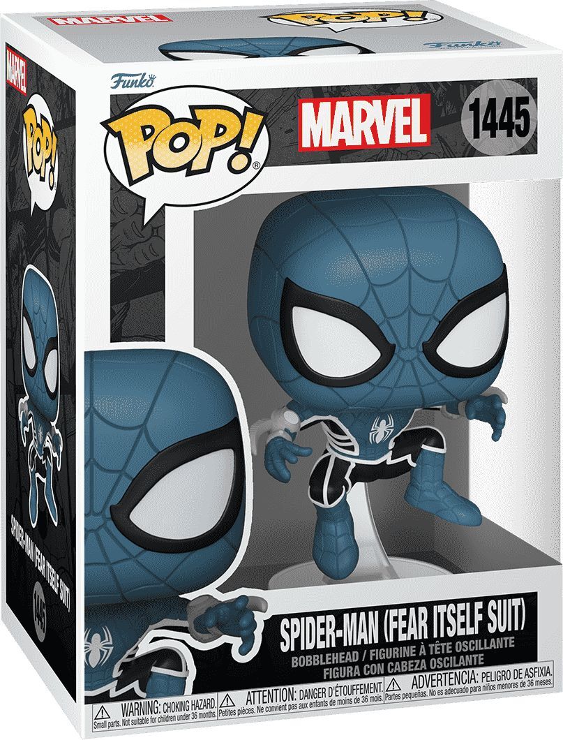 Коллекционная фигурка Funko POP Marvel: Spider-Man Comics - Asgardian Armor GITD (889698837507) фото 2